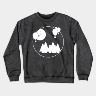 Hot Air Balloons Crewneck Sweatshirt